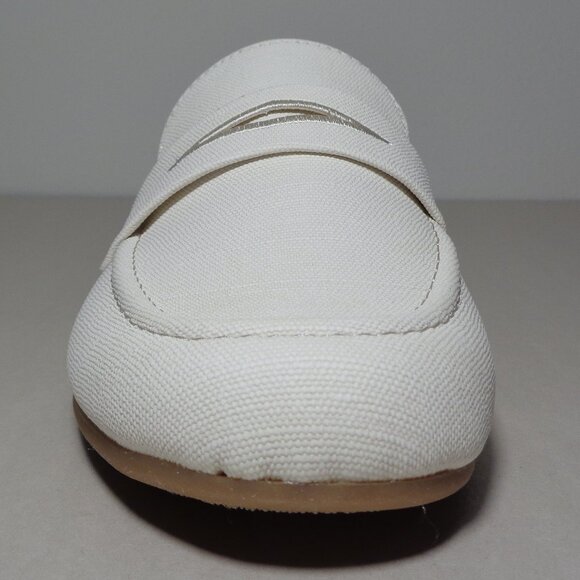 Kensie Size 6.5 M / YELENA / Cream / Canvas / Penny Loafers / New Women's Shoes - Picture 6 of 16